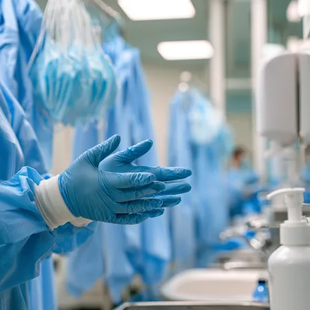 Estudiantes de Bioseguridad en práctica