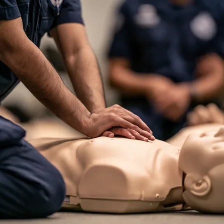 Estudiantes de RCP y Emergencias Cardíacas en práctica